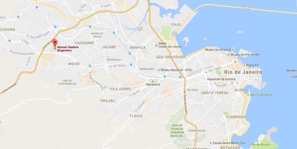 Kat jeyografik nan Engenhão