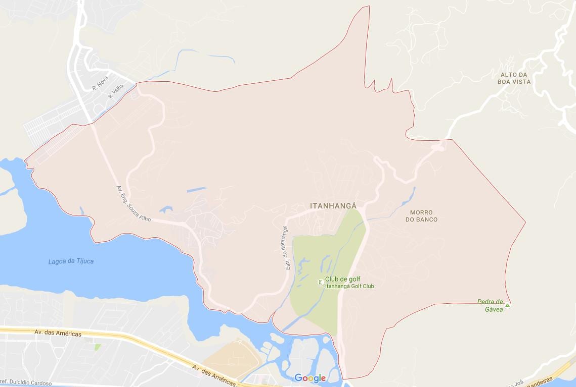 Kat jeyografik nan Itanhangá
