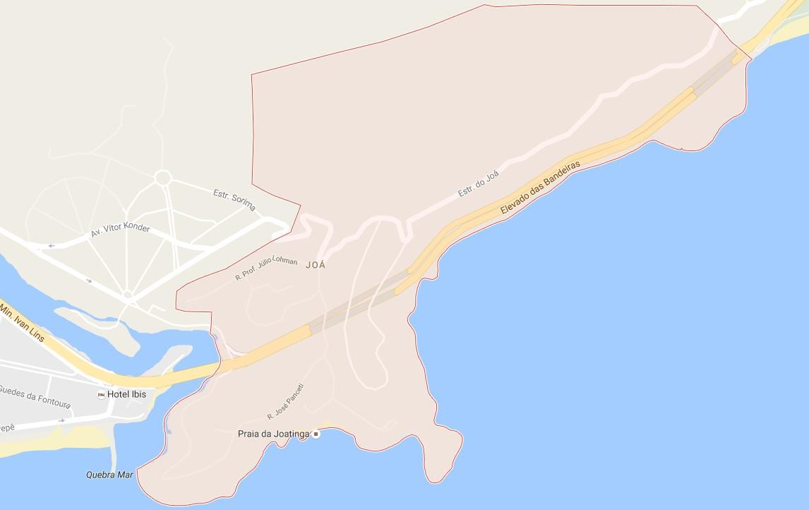 Kat jeyografik nan Joá