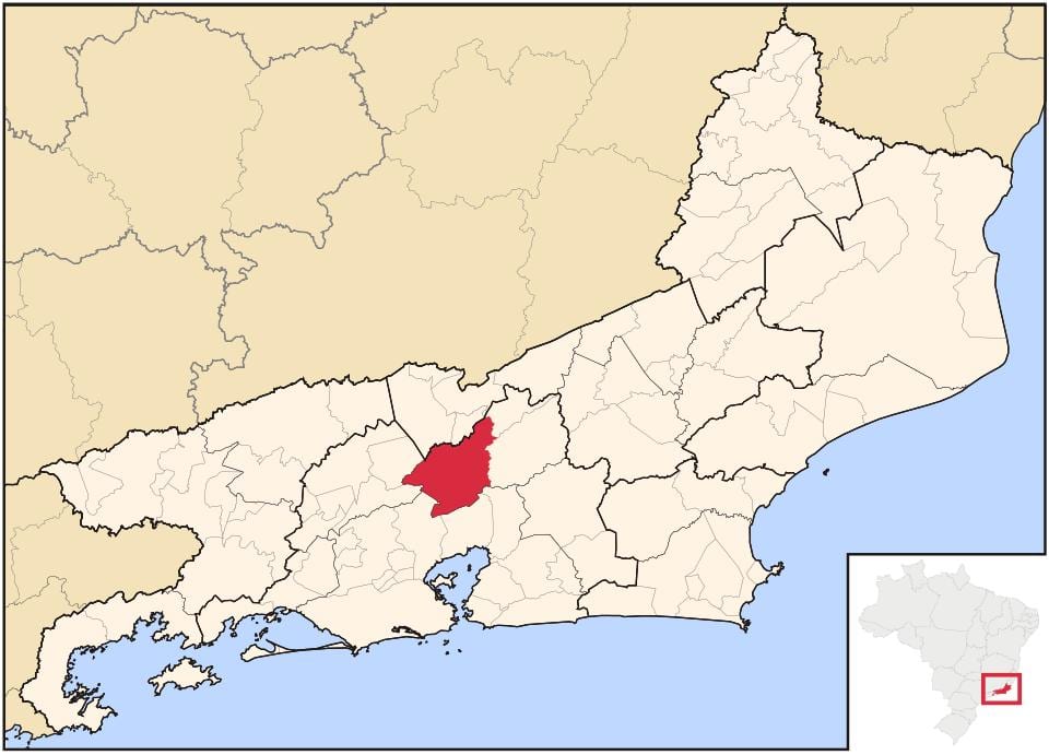 Kat jeyografik nan Petrópolis