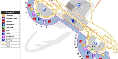 Kat jeyografik nan ayewopò Entènasyonal la nan Rio de Janeiro