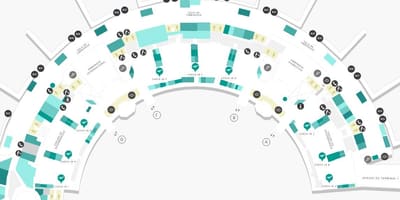Kat jeyografik nan ayewopò Galeão Tèminal 2 Nivo 3