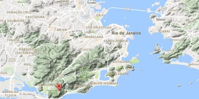 Kat jeyografik nan da Pedra Gávea