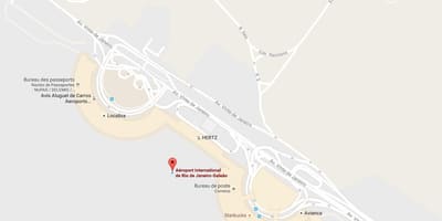 Kat jeyografik nan Galeão ayewopò