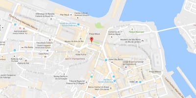 Kat jeyografik nan Praça Mauá
