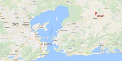 Kat jeyografik nan simityè Sao João Batista